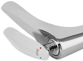 Baterie Orbit inalta argintie H29 cm