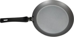Tigaie aluminiu Floria ZLN2009 pentru clatite, Diametru 24 cm, 2 straturi Non-Stick, Maner din bachelita, Compatibil masina de spalat vase