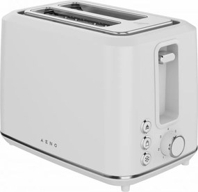 Electric Toaster, white, 220-240V, 50-60Hz, 920-1080W, 2 slots, 3 modes, 7 browning levels
