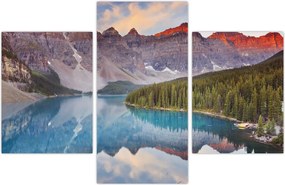 Tablou - Peisaj montan din Canada (90x60 cm)