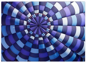 Tablou cu structura balonului zburător (70x50 cm)