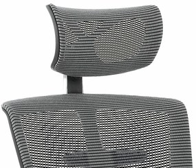 Scaun de birou Ambasador, gri/negru