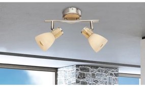 Globoo 54352-2 - Lampa spot GYLFI 2xE14/40W/230V