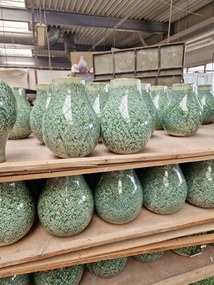 Vaza Infinity Green Spring (21,5cm inaltime, 16,5cm latime) Black Friday