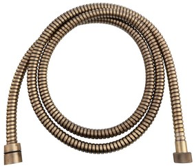 Furtun de duș în culoarea bronz din alamă Powerflex – Sapho