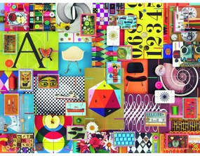 PUZZLE EAMES HOUSE OF CARDS, 1500 PIESE - RAVENSBURGER (RVSPA16951)