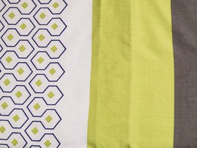 Lenjerie de pat din bumbac alb GABRO + fata de perna 40 x 50 cm gratuit