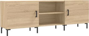 vidaXL Comodă TV, stejar sonoma, 150x30x50 cm, lemn compozit