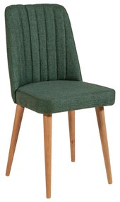 Set mobilier sufragerie Bimuvo 5 (pin atlantic + alb + verde) (pentru 4 persoane). 1095054