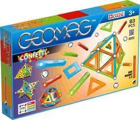 Geomag set magnetic 83 piese Confetti, 356