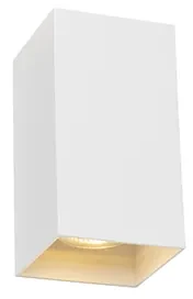Lampa de perete pătrată de design alb - Sabbir