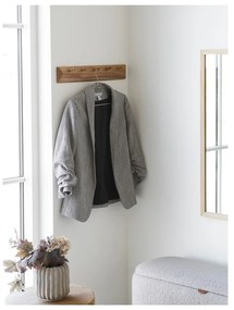 Cuier de perete în culoare naturală din lemn de stejar 50 cm Barco – House Nordic