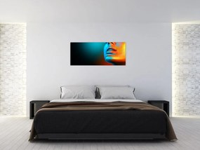 Tablou - Fața sclipitoare (120x50 cm)