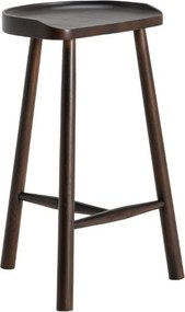 Scaun lemn masiv înalt Heritage, 32 × 39 × 71 cm