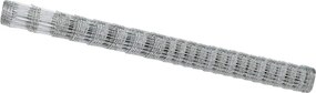 vidaXL Gard pentru câmp Argintiu 25 x 1,6 m Oțel galvanizat