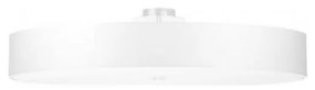 Plafonieră SKALA 6xE27/60W/230V d. 100 cm albă Sollux SL.0817