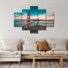 Tablou - Golden Gate, San Francisco (150x105 cm)