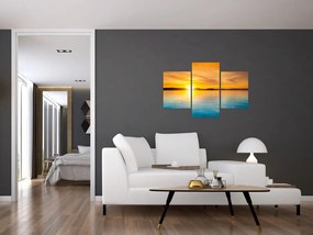 Tablou cu răsărit de soare (90x60 cm)