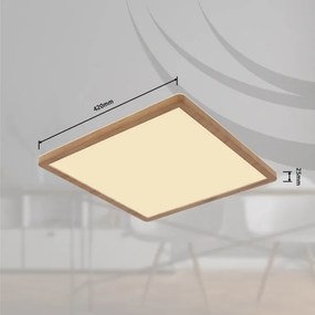 Plafonieră LED dimabilă pentru baie SAPANA LED/24W/230V IP44 Globo 41563-24WW