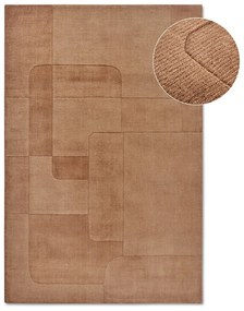 Covor maro țesut manual din lână 120x170 cm Charlotte – Villeroy&amp;Boch