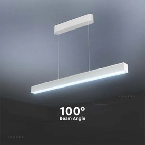 Lustră LED pe cablu LED/40W/230V 3000/4000/6400K alb