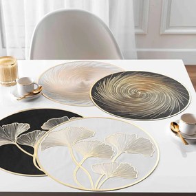 Suport pentru farfurii din plastic ø 38 cm Ginkobello – douceur d'intérieur