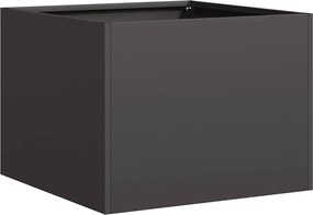 vidaXL Jardinieră Negru 40x40x30 cm Oțel