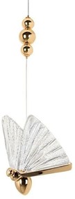 Pendul LED design modern Fluture S auriu