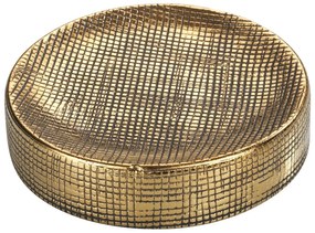 Săpunieră aurie din ceramică Badi – Wenko