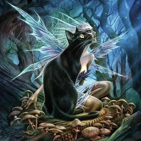 Ilustrație Faerie Familiar, Alchemy