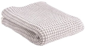 Pătură din bumbac tricotată 130x170 cm Topaz – PT LIVING