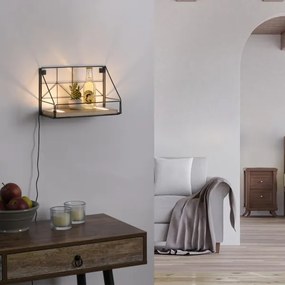 Raft cu iluminare LED BOARD 2xLED/1,75W/230V 30 cm Leuchten Direkt 15276-18