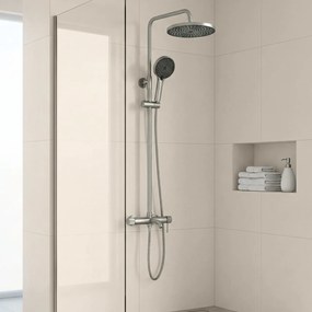 Set dus Rea Lungo Stripe Brush Nickel