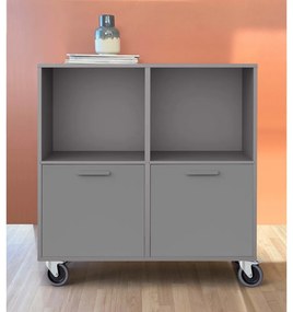 Comodă mobilă Keep by Hammel, gri