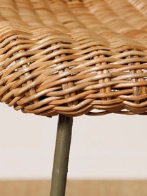 Scaun de bar, din rattan, Mindelo