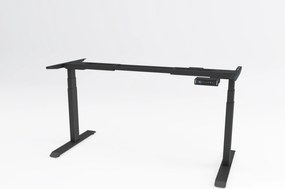 Cadru birou reglabil electric Viva Upgrade 2.0, Dual Motor - Negru
