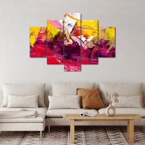 Tablou cu abstracție - pictura (150x105 cm)