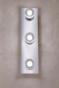 Aplca LED moderna de perete / tavan Venuto triple spotlight