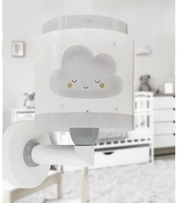 Aplică pentru copii BABY DREAMS 1xE27/15W/230V gri Dalber 76019E