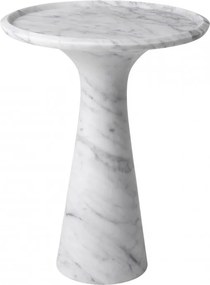 Masuta auxiliara design LUX din marmura Pompano low 113749 HZ