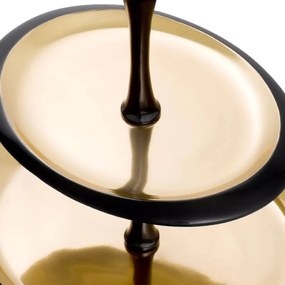 Suport prajituri, Doua platouri etajate design LUX Gitano S