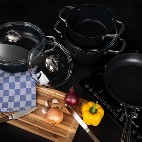 Set de oale de gătit antiaderente 4Home Titaniumdin 7 piese