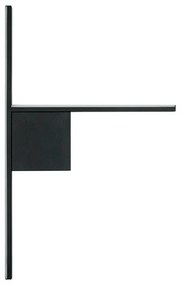 Aplica de perete LED, Geometric, Minimalist, 12W BLACK, ZB-25148