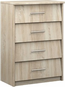Pantofar NARIO TYP 1, stejar sonoma, DTD laminat, 60x36x86 cm