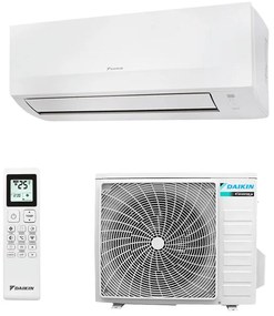 Apara de aer conditionat inverter Daikin Sensira FTXC35E + RXC35E, 12 000BTU, 25 m², A++/A+, R-32, Alb