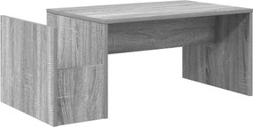 vidaXL Masă de cafea Gri Sonoma 90 x 45 x 35 cm Lemn compozit