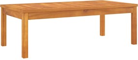 vidaXL Măsuță de cafea, 100 x 50 x 33 cm, lemn masiv de acacia