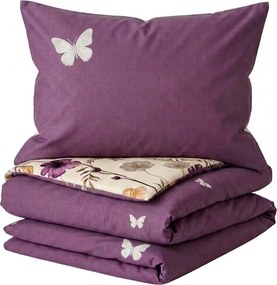Lenjerie de pat din microfibra flanel CURVARA crem Dimensiune lenjerie de pat: 70 x 90 cm | 140 x 200 cm