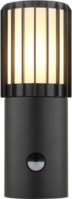 Globo 32160S - Lampă de perete pentru exterior cu senzor MERVIN 1xE27/15W/230V IP54