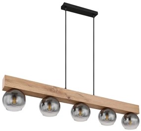 Lustră pe cablu MOITAS 5xE27/40W/230V Globo 15656-5H